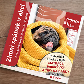 katalog jaro léto hug pug èeské matrace pes na obálce